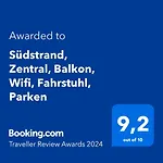 Suedstrand, Zentral, Balkon, Wifi, Fahrstuhl, Parken Lejlighed