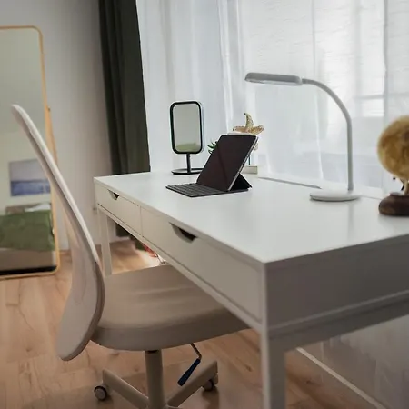 شقة Suedstrand, Zentral, Balkon, Wifi, Fahrstuhl, Parken *