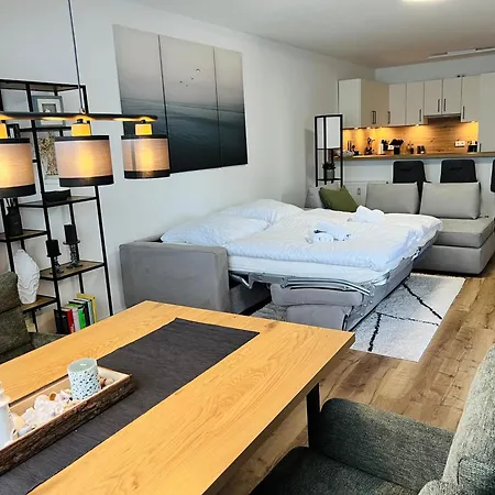 شقة Suedstrand, Zentral, Balkon, Wifi, Fahrstuhl, Parken *