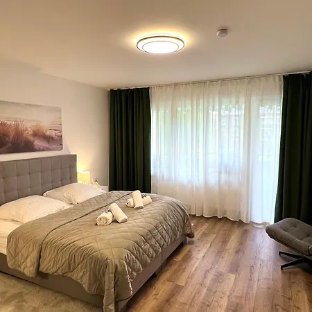 شقة Suedstrand, Zentral, Balkon, Wifi, Fahrstuhl, Parken *