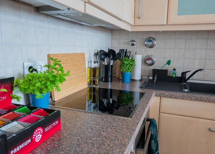 Suedstrand, Zentral, Balkon, Wifi, Fahrstuhl, Parken 公寓 威廉港