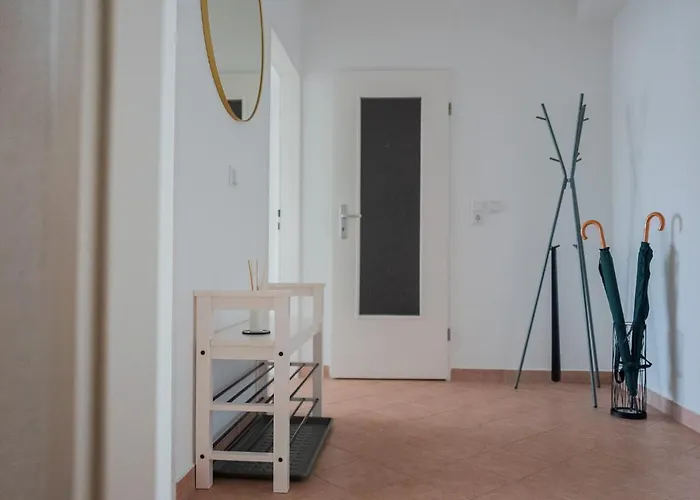 公寓 Suedstrand, Zentral, Balkon, Wifi, Fahrstuhl, Parken 威廉港
