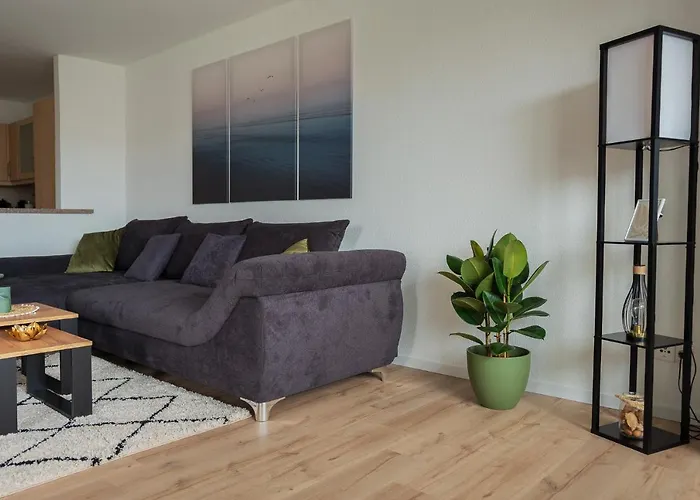 Suedstrand, Zentral, Balkon, Wifi, Fahrstuhl, Parken 公寓 威廉港