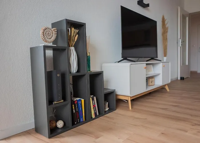 Suedstrand, Zentral, Balkon, Wifi, Fahrstuhl, Parken * 威廉港