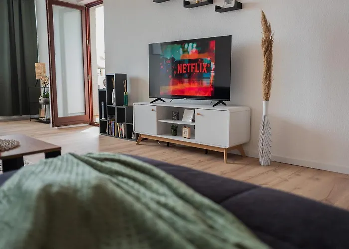 公寓 Suedstrand, Zentral, Balkon, Wifi, Fahrstuhl, Parken 威廉港