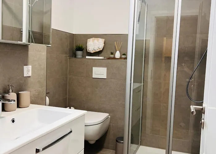 Suedstrand, Zentral, Balkon, Wifi, Fahrstuhl, Parken 公寓