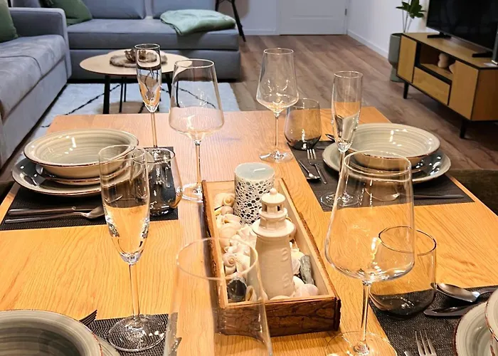 Suedstrand, Zentral, Balkon, Wifi, Fahrstuhl, Parken 威廉港
