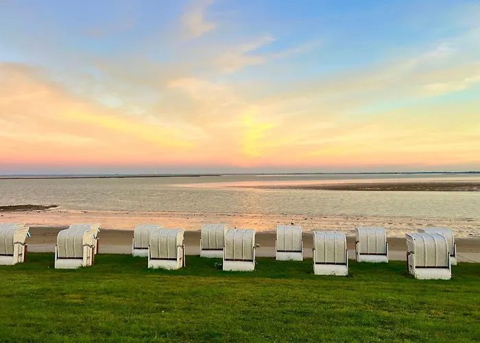 公寓 Suedstrand, Zentral, Balkon, Wifi, Fahrstuhl, Parken 威廉港